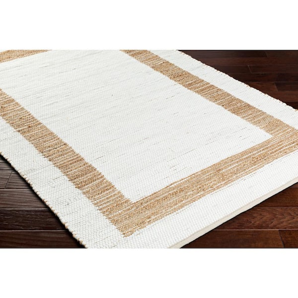 Jean White Doormat 2 ft. x 4 ft. Indoor Area Rug