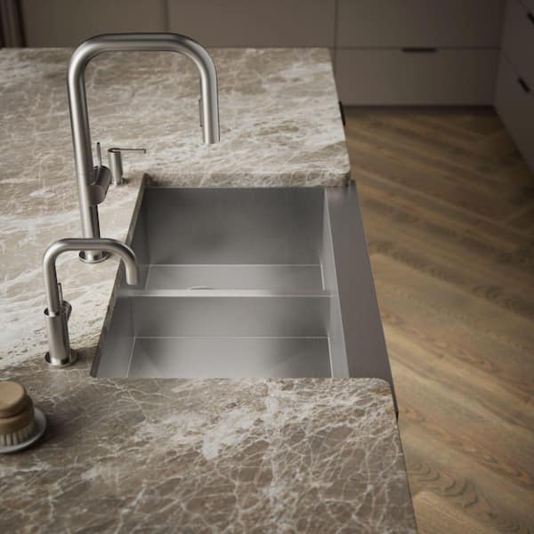 KOHLER Vault Farmhouse Apron Front Smart Divide Undermount