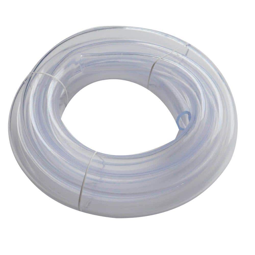 7/8" OD x 5/8" ID x 1/8" Wall x 50 Foot Coil Details about   PVC Tubing Clear 