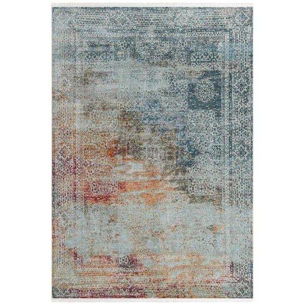Unique Loom Baracoa Marimelena Multi 7' 0 x 10' 0 Area Rug