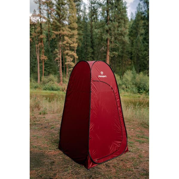 Portable camping toilet with pop up privacy tent – Hipcamp General Store