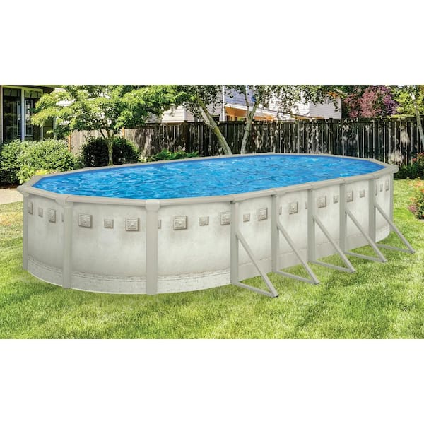 Robelle Standard 18 ft. Round Above Ground Pool Leaf Net 4418 - The Home  Depot