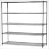 HDX 5-Tier Commercial Grade Heavy Duty Steel Wire Shelving Unit in ...