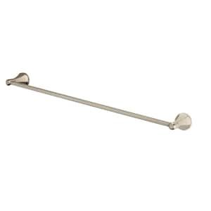 Arterra 24 in. Wall Mounted Towel Bar in Brushed Nickel