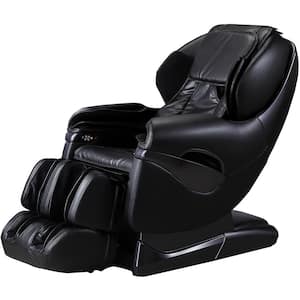 Pro 8500 Series Black Faux Leather Reclining 2D Massage Chair with Zero Gravity, Foot and Calf Massage, Heated Seat