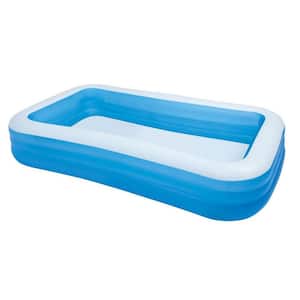 Swim Center 72 in. x 120 in. x 22 in. Family Backyard Inflatable Swimming Pool, Rectangle