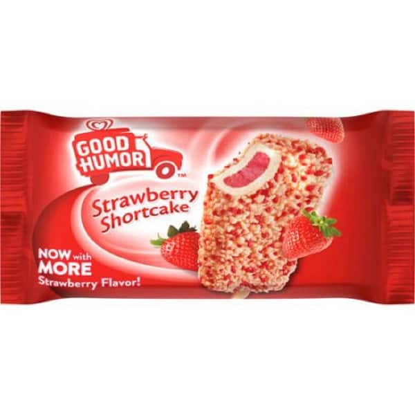 4 oz. Strawberry Shortcake Dessert Ice Cream Bar