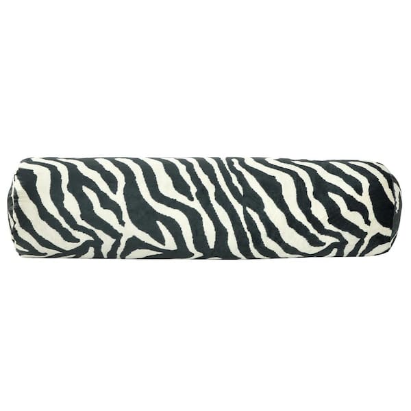 StyleCraft Dann Foley Zebra 6 in. x 30 in. Throw Pillow