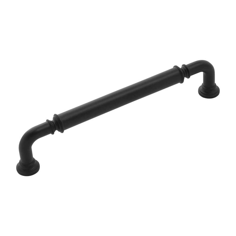 Berkshire Collection 6-5/16 in (160mm) Center to Center Matte Black Bar Cabinet Pull price history on PriceWatchPro