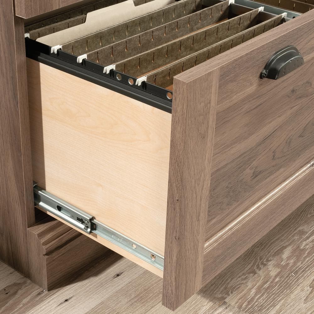 Salt Oak 2-Drawer Lockable Lateral File Cabinet