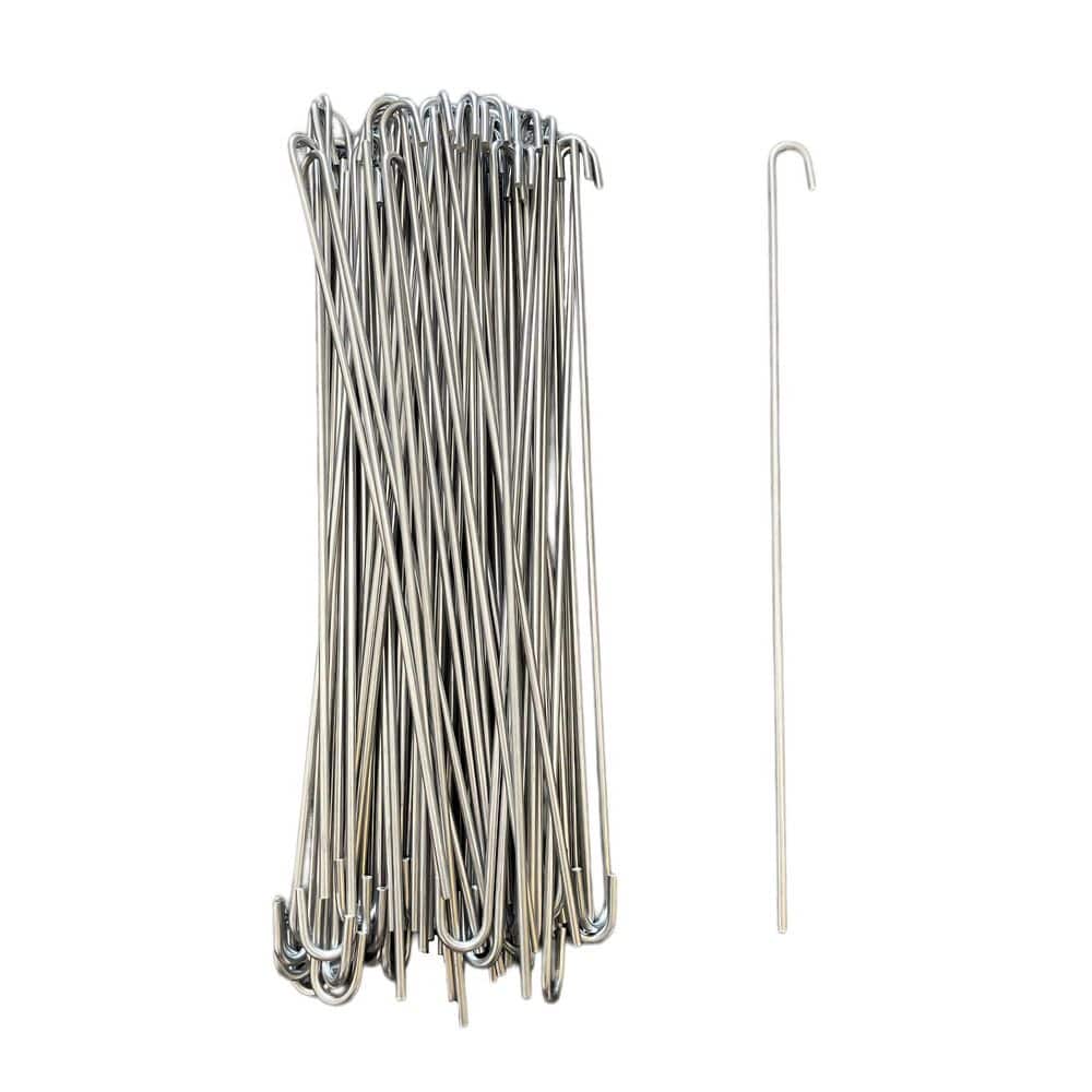 10 in. Heavy-Duty 11-Gauge Aluminum Chain Fence Ties are Used for Fence Tie Wires and Dog Fence Repairs (100-Pack) price history on PriceWatchPro