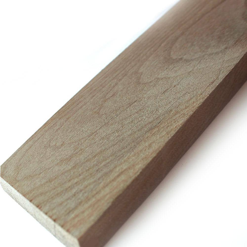 Dingewood 1 in. x 4 in. x 92 in. Rustic Barn Alder Trim Panel (9-Piece Per 