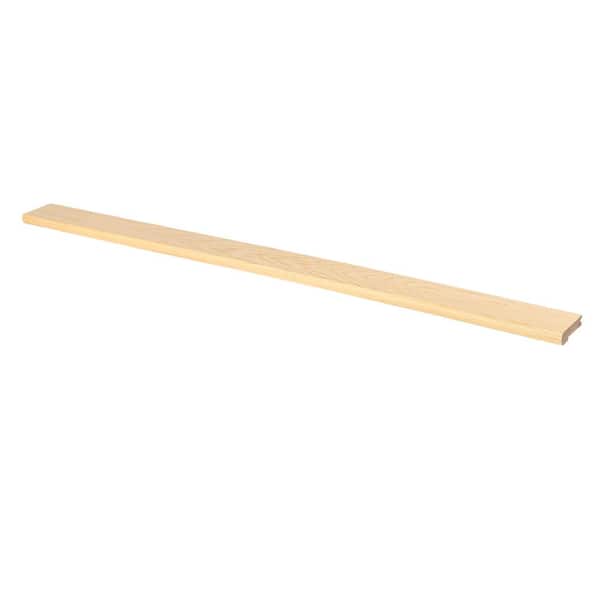 Stairtek 0.75 in. x 3.5 in. x 48 in. Prefinished Shenandoah White Oak Wood Stair Nosing