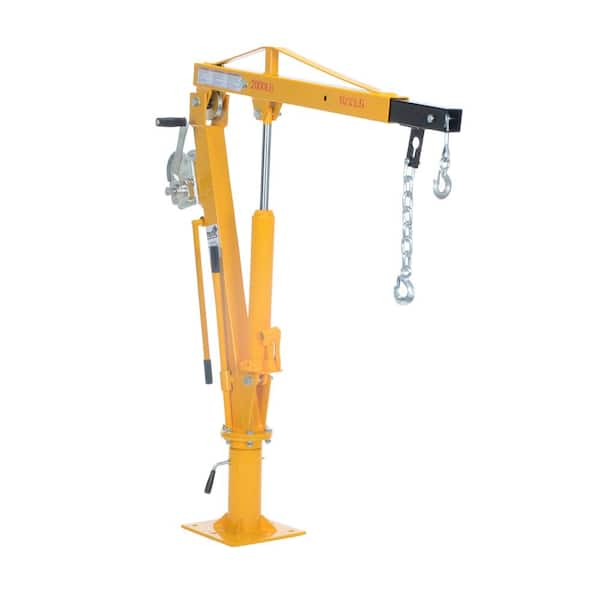 Vestil 1,000 lb. Extended Capacity Winch Operated Truck Jib Crane