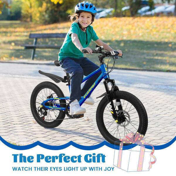 Cesicia 20 in. Steel Mountain Bike with 7 Speed and Front