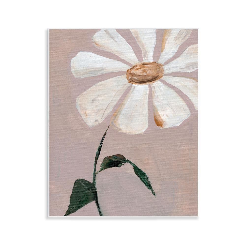 Single Daisy Sprig by Nikita Jariwala Unframed Nature Graphic Art Print 14 in. x 11 in. price history on PriceWatchPro