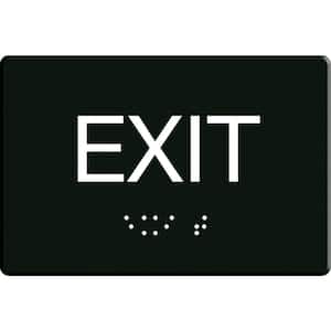 6 in. x 9 in. Adhesive Exit Sign