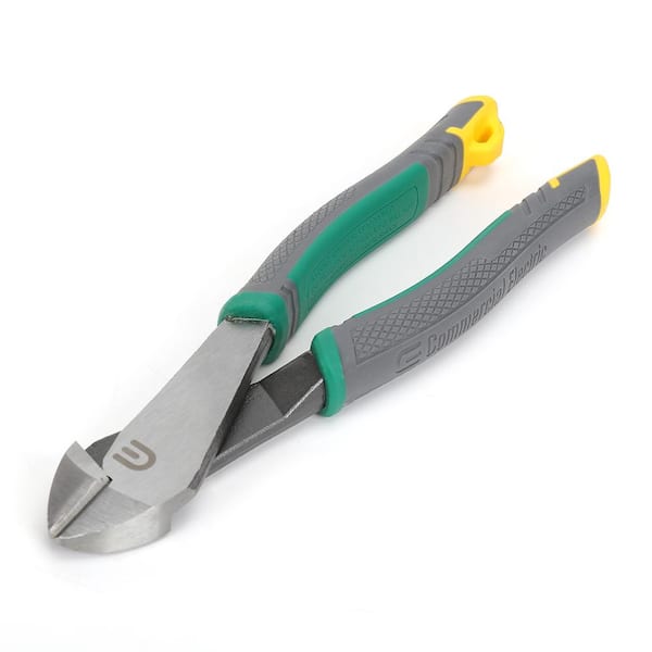 8 Inch Diagonal Cutting Pliers, Electrical Wire Cable Cutters