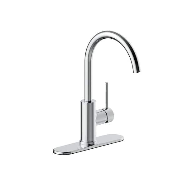Seasons Westwind Single-Handle Standard Kitchen Faucet in Chrome