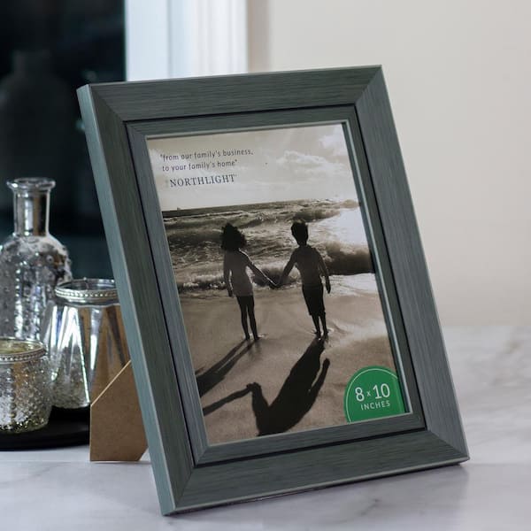 8 in. x 10 in. Gray Picture Frame (for All Occasions, New Year's, etc.)