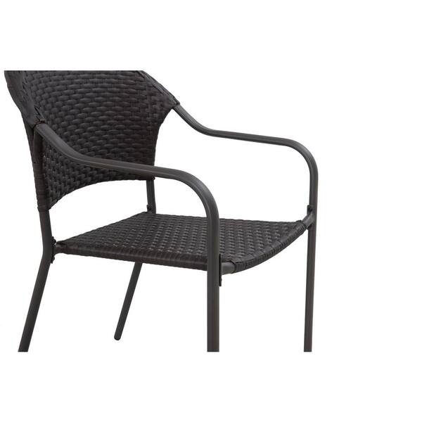 Hampton Bay Mix And Match Brown, Hampton Bay Mix And Match Sling Stacking Patio Dining Chair