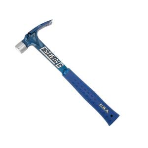 15 oz. Blue Vinyl Gripped Ultra Framing Hammer with Milled Face