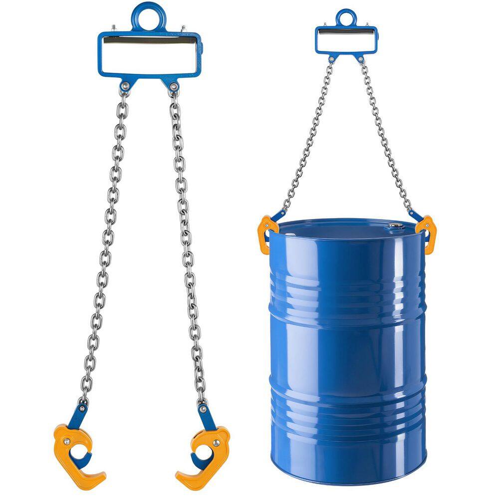 Chain Drum Lifter, G80 Drum Lifting Chain Sling with Security Hook, 2200LBS. Capacity, Drums Handling Equipment Fits price history on PriceWatchPro