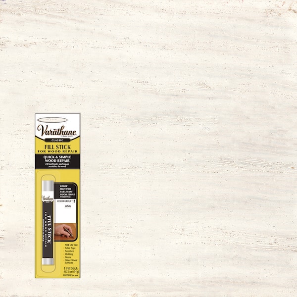 0.51 oz. White Interior Wood Stain Pencils and Markers Fill Stick