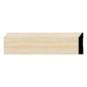 WM623 0.56 in. D x 3.25 in. W x 96 in. L Wood Pine Baseboard Moulding