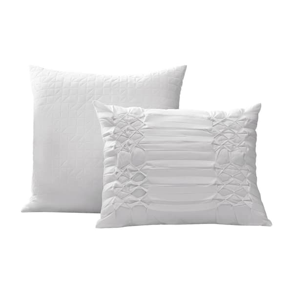 Cloth Fusion Microfiber Cushion Filler, 16 x 16 Inch, White - (Set of 5)