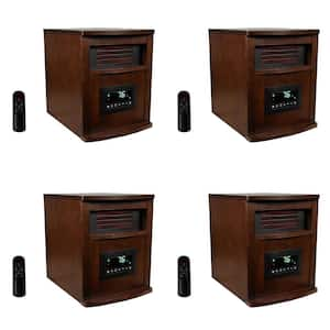 LifePro 1500-Watt 6 Elements Electric Infrared Quartz Heater (4-Pack)