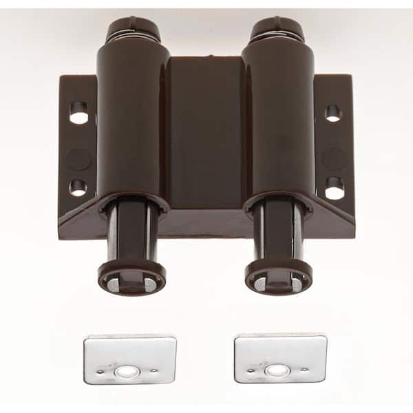 Push Latch Double Head (Brushed Nickel)