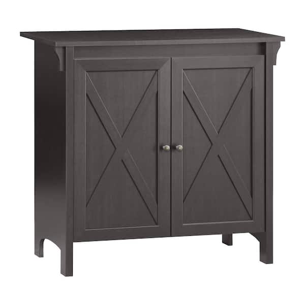 SAINT BIRCH Hawksbury Espresso File Cabinet