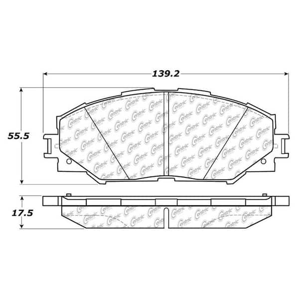 Centric Parts Disc Brake Pad Set