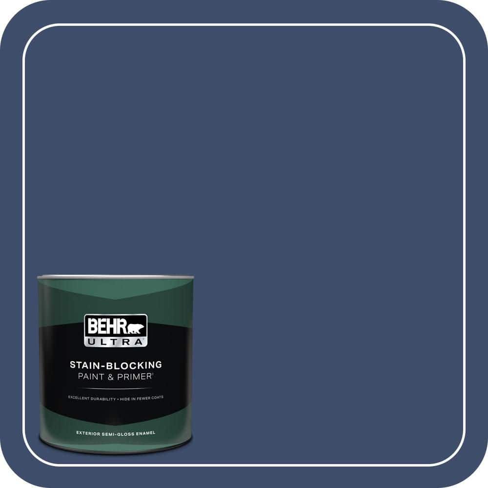 1 qt. #HDC-SM16-08 Blackberry Cobbler Semi-Gloss Enamel Exterior Paint & Primer price history on PriceWatchPro