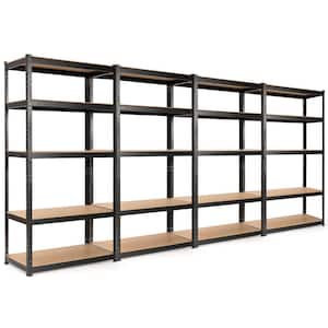 Heavy Duty Steel 72 in. 5-Level Garage Shelf Metal Storage Adjustable Shelves Unit