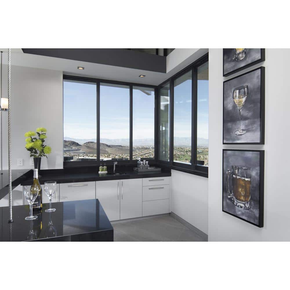 Brushed Nickel 4" LED Square Recessed Trim Light