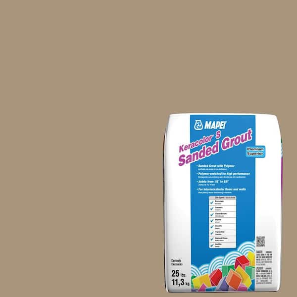 Mapei Keracolor 25 lb. 5005 Chamois Sanded Grout