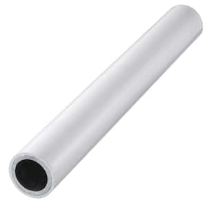 95 in. PVC White ADA Handrail with Aluminum Insert