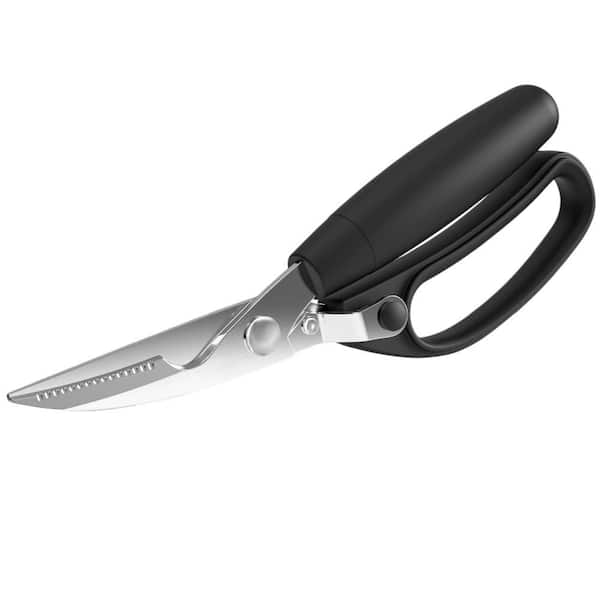 Numhew Black Titanium Plated Heavy Duty Japanese Kitchen Scissors