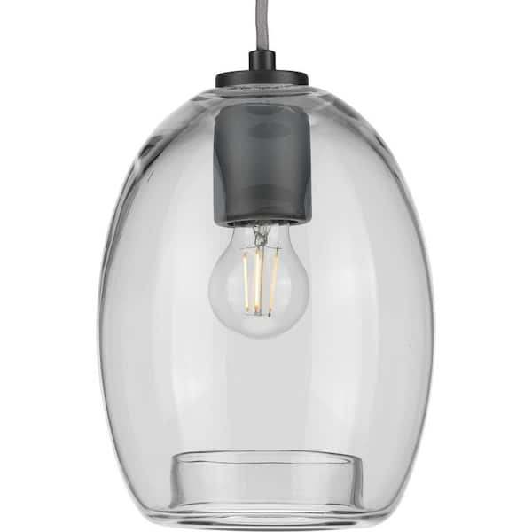 Caisson 1-Light Graphite Mini-Pendant