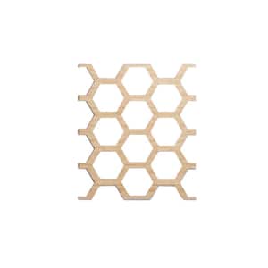 15 1/4 in. x 15 3/8 in. x 1/4 in. Alder Medium Westmore Decorative Fretwork Wood Wall Panels (20-Pack)