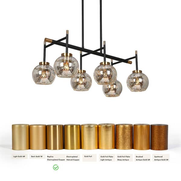 Have a question about Zevni Modern Farmhouse 27.5 in. 6-Light