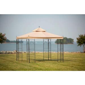 Replacement Canopy Outdoor Patio for 10 ft. x 10 ft. Arrow Gazebo