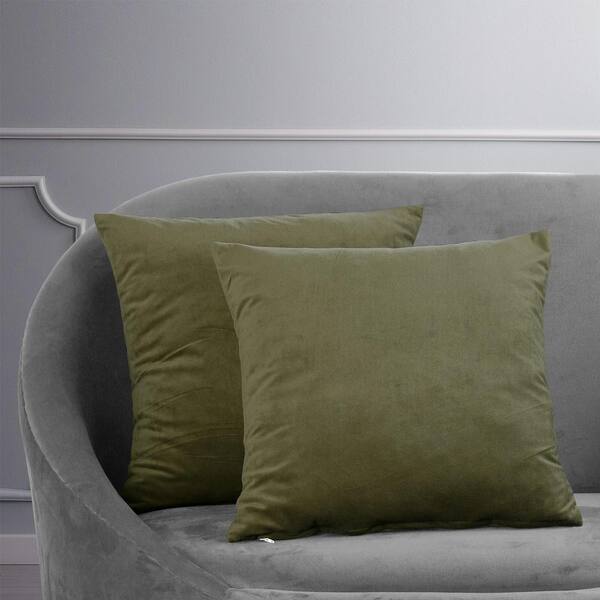 Solid Color Soft Velvet Cushion Cover Small Wave Pattern Pillow Case Home Décor 