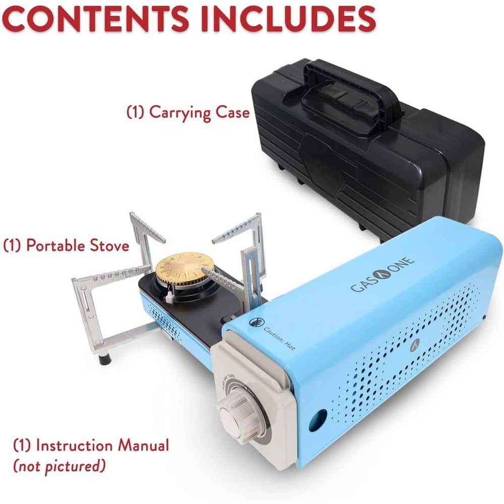 Compact Blue Gas Single Burner Portable Stove