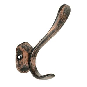 Lucida 3.9 in. Copper Finish Hat and Coat Hook