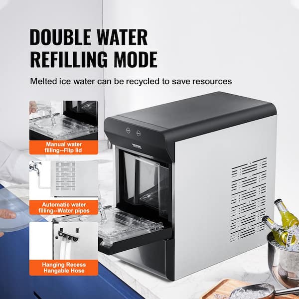 Dropship VEVOR Countertop Ice Maker, 9 Cubes Ready In 7 Mins