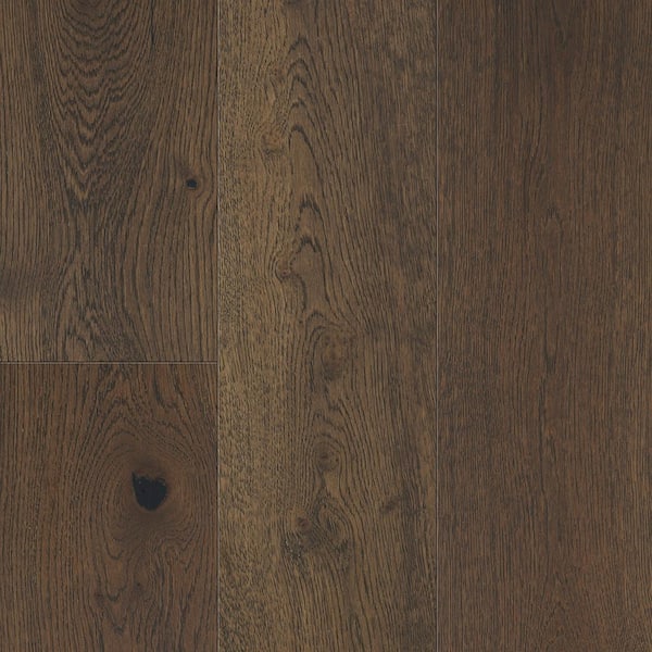 Take Home Sample - Khaki Brown Oak Waterproof Engineered Hardwood Flooring