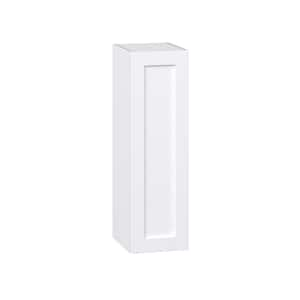 12 in. W x 40 in. H x 14 in. D Mancos Bright White Shaker Assembled Wall Kitchen Cabinet